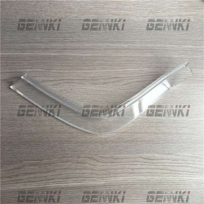 Mirror Polishing Trailer Light Covers PMMA Automotive CNC Machining Vehicle Head Light