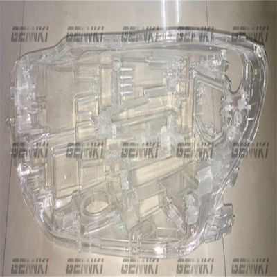 SLA PMMA CNC Rapid Prototyping Automotive Lens Cnc Aluminium Prototyping