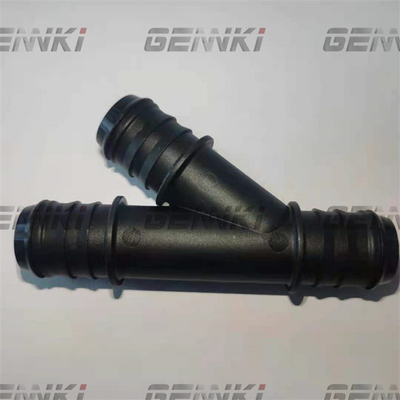 PA12 PA66 Pipe Fitting Connector 120 Degree Elbow Pipe Injection Molding